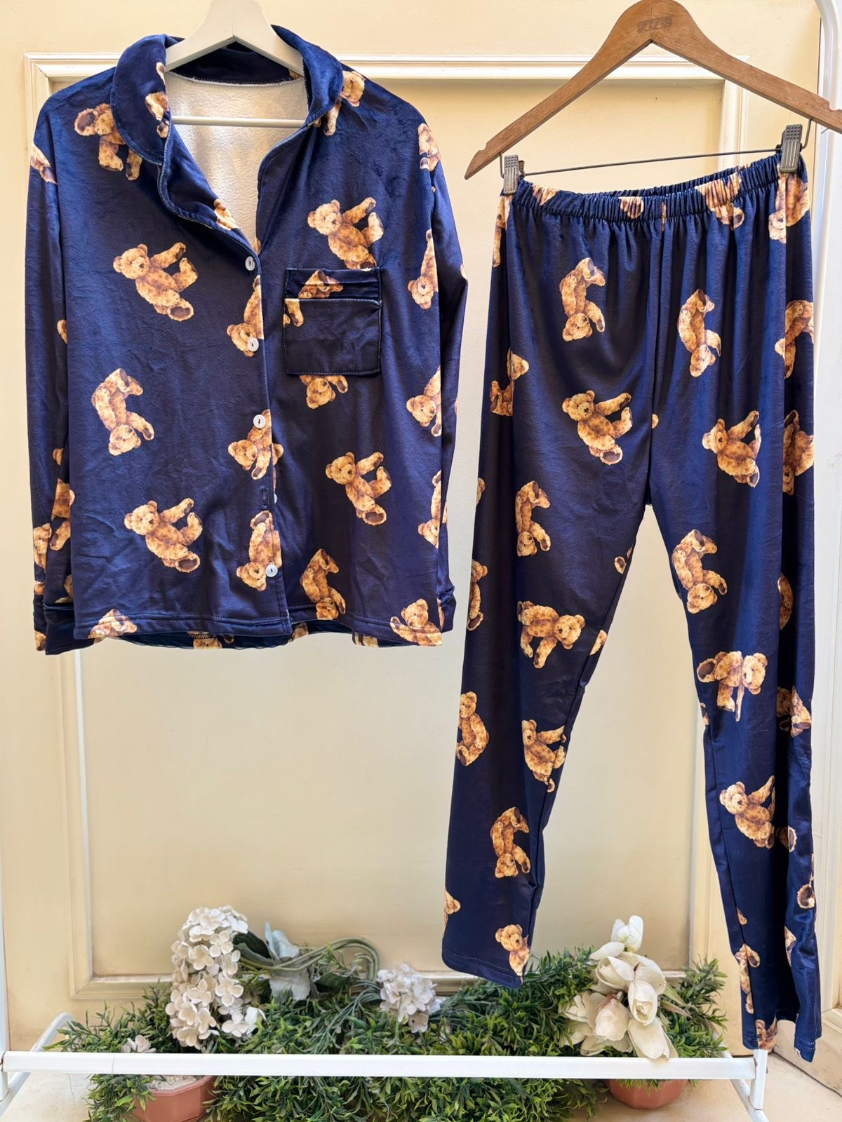 Navy Bear Set