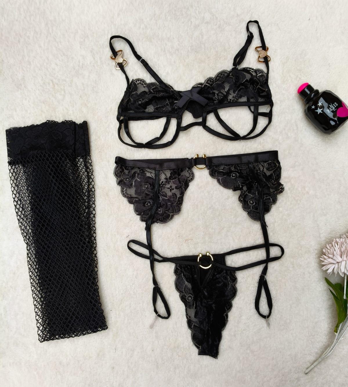 Black Temptation Lingerie