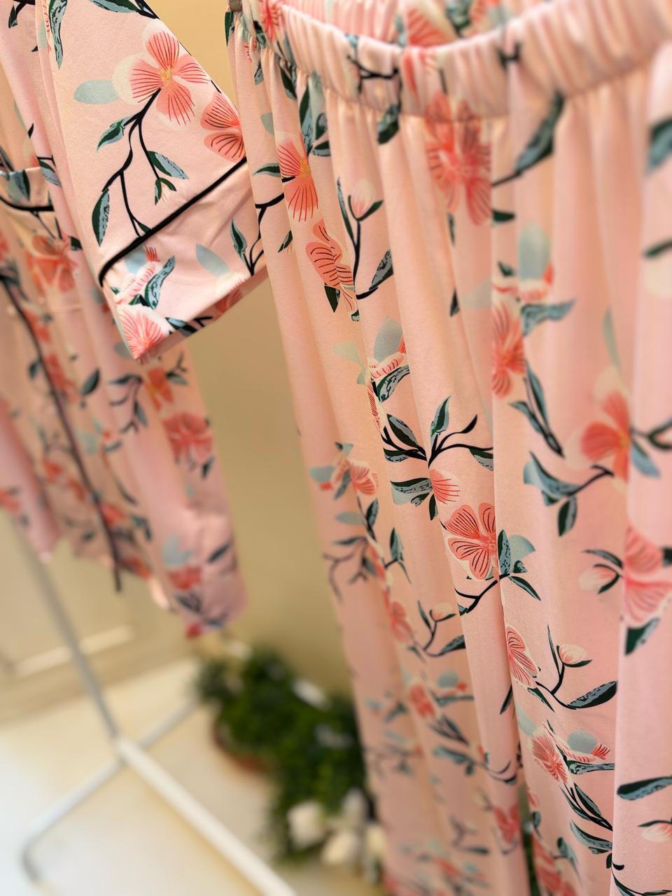 Rose Gardenia Black Set