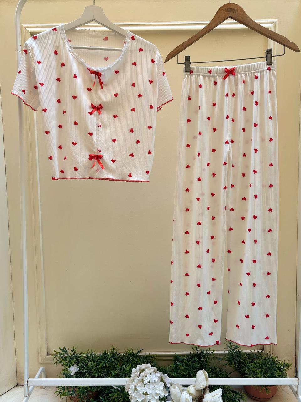 Mini Red Hearts Set
