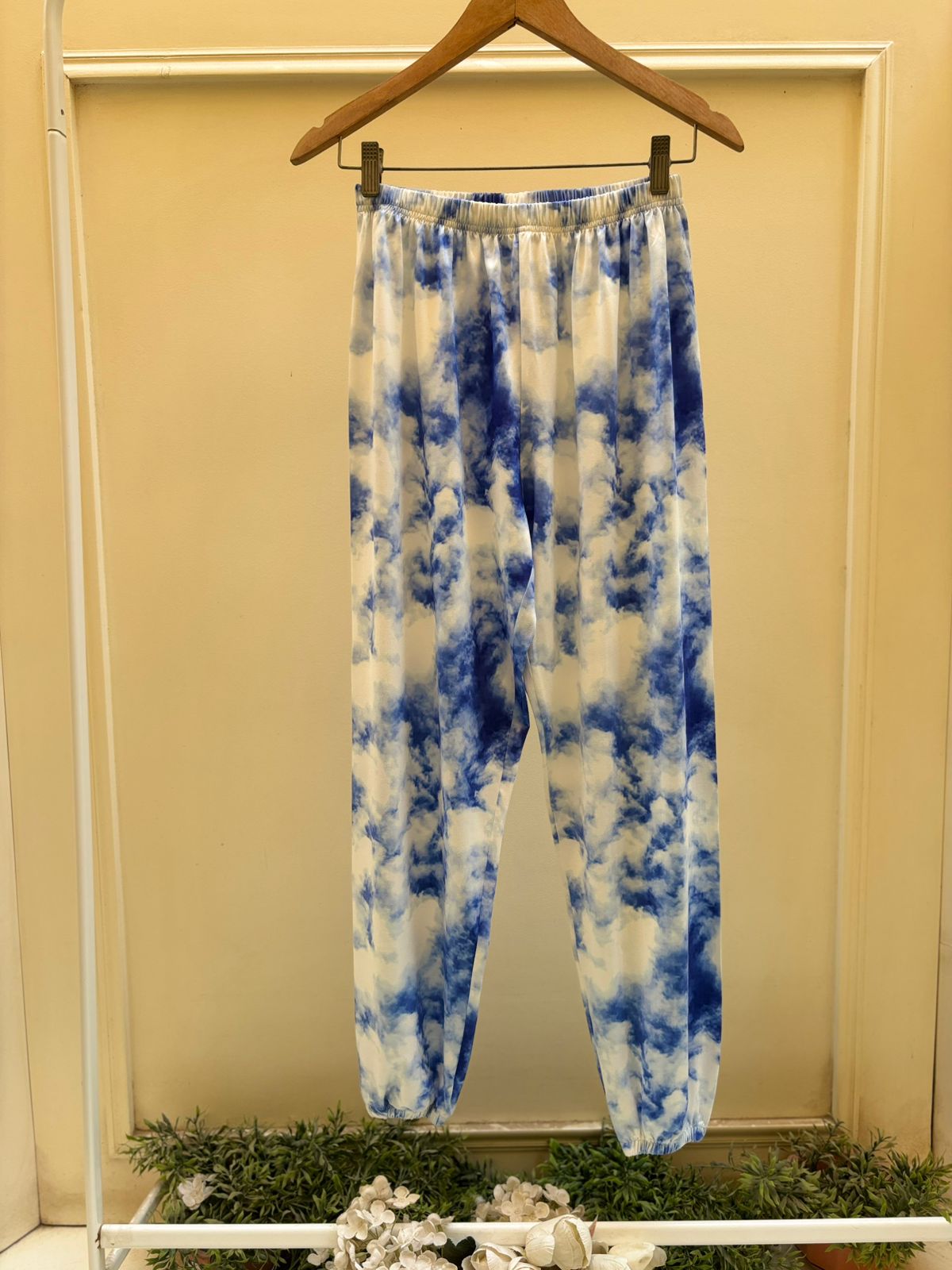 Blue Tiedye Pants