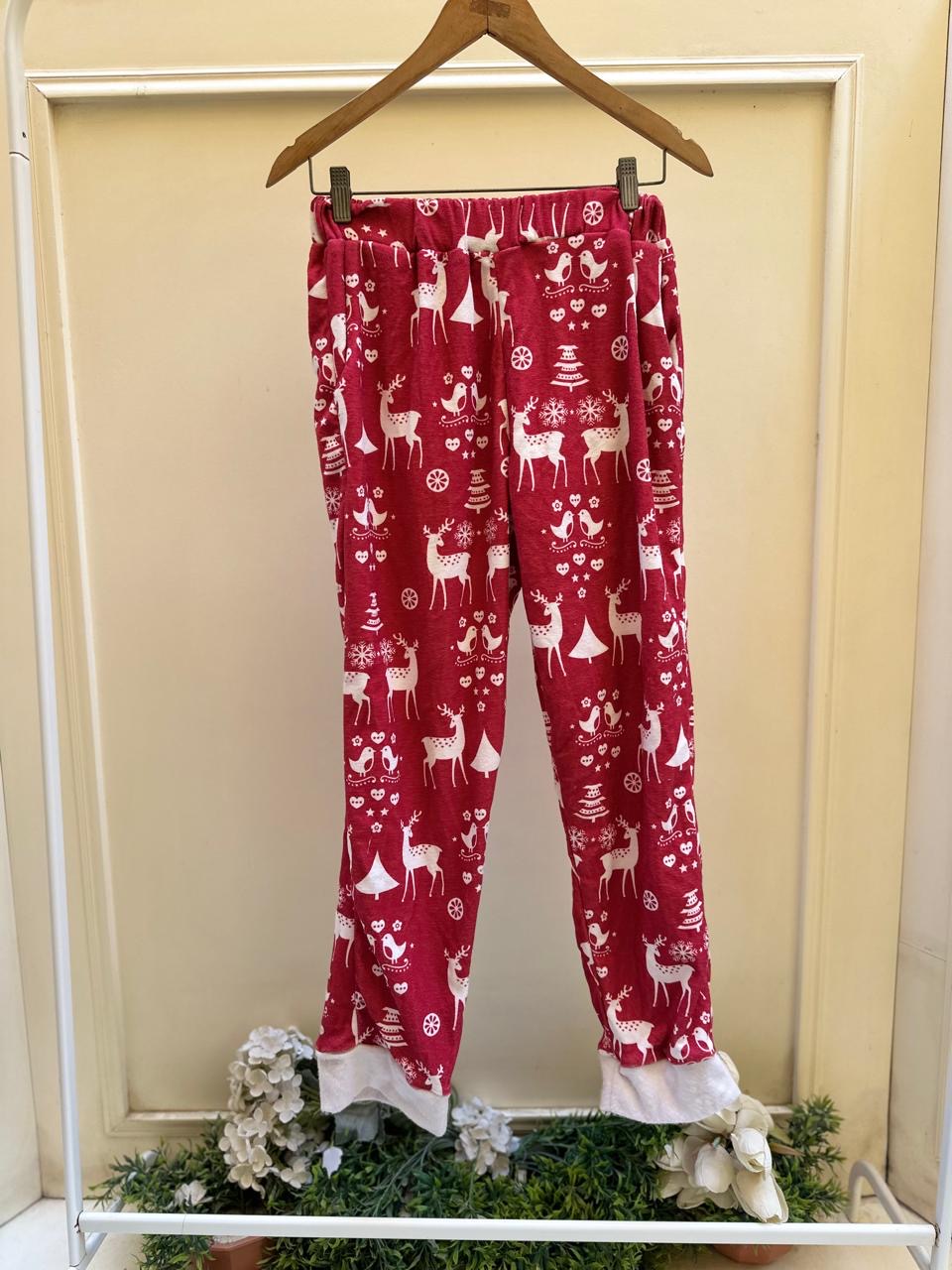 Christmas Velvet Pants