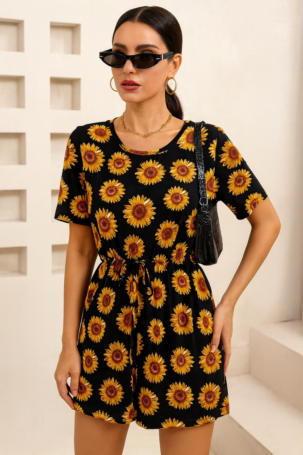 Sunflower Romper