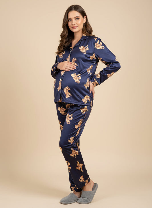 Navy Bear Set