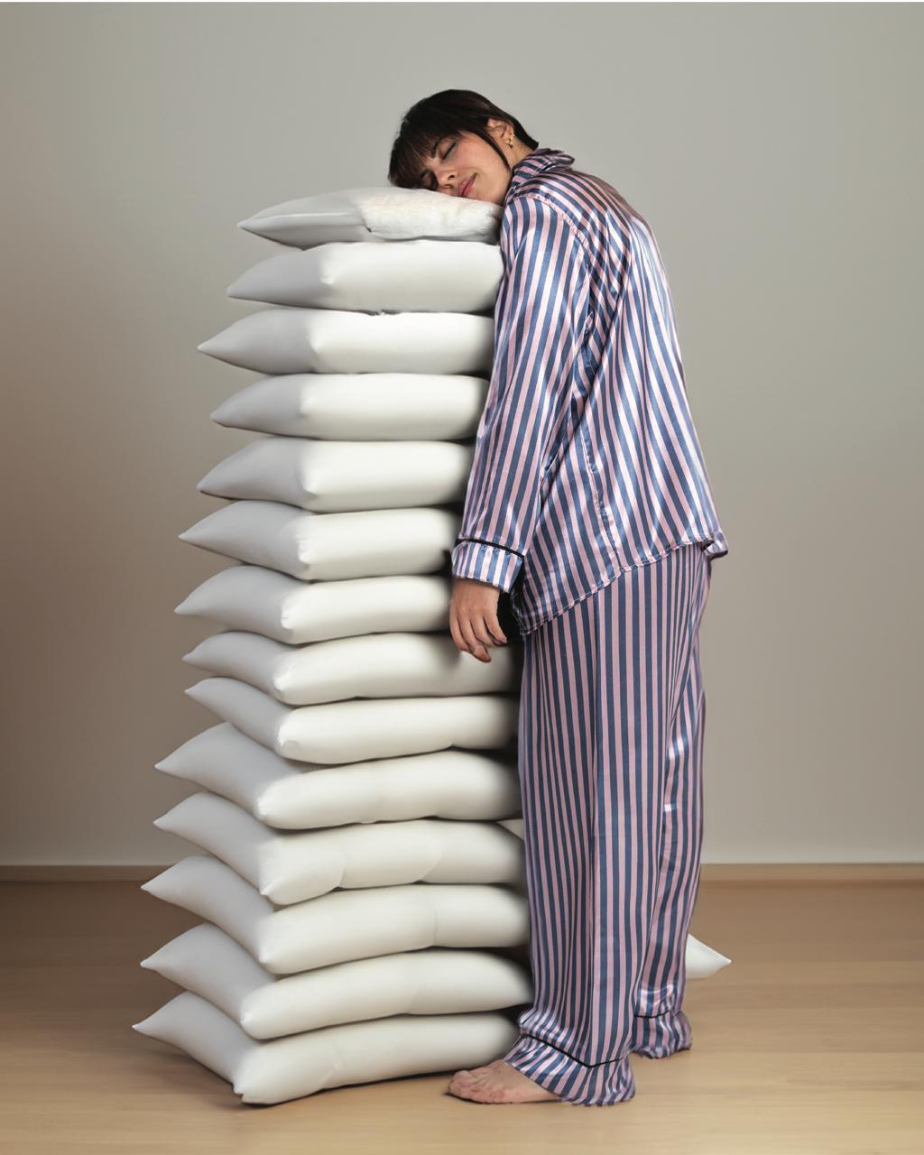 Rose Obsidian Satin Set