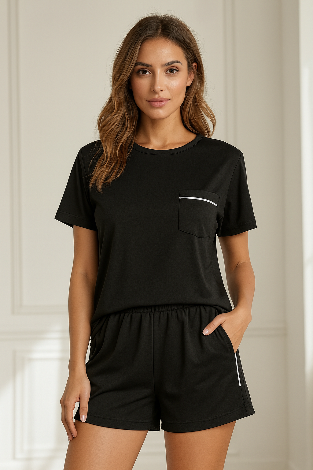 Top + Shorts Set