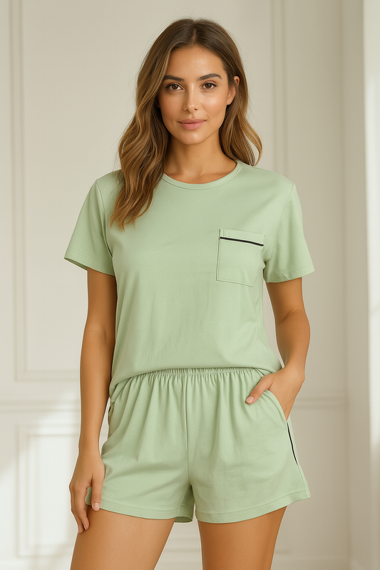 Mint Basic Short Set