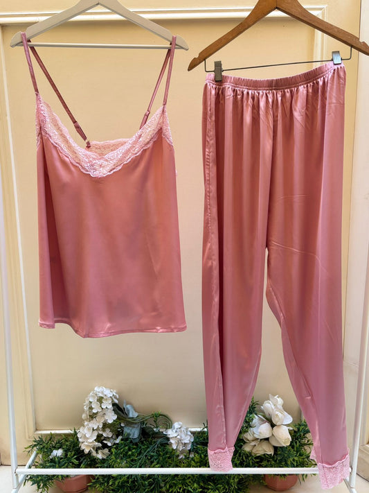 Cashmere Embrace Satin Set