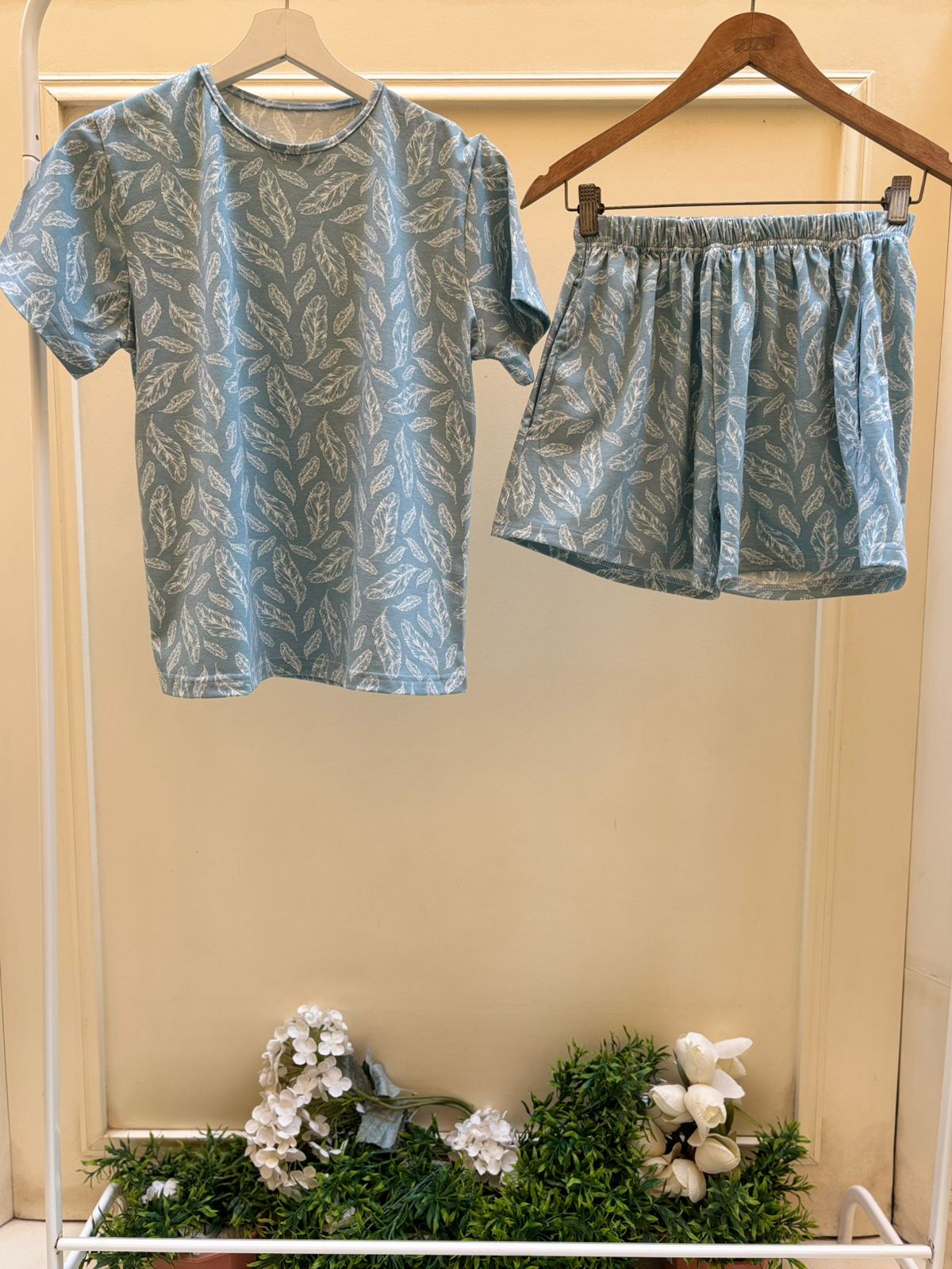 Blue Feather Set