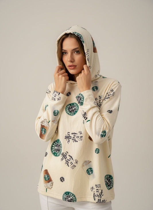 Creamy Starbucks Hoodie