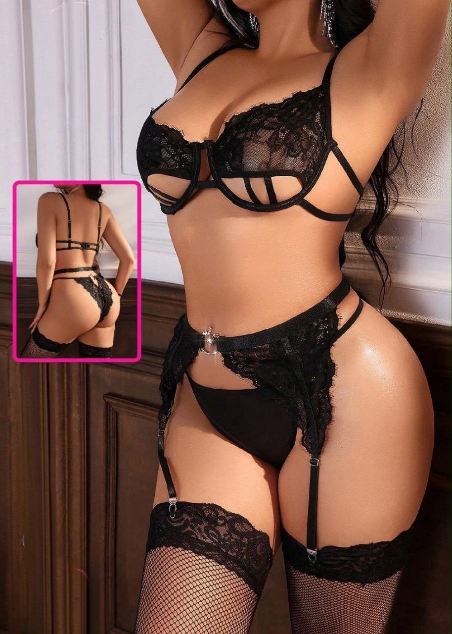Black Temptation Lingerie