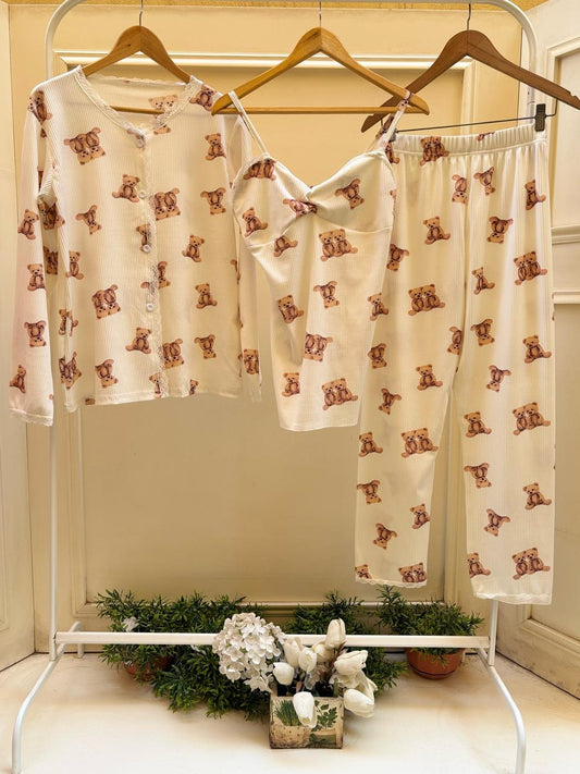 Teddy Bear 3 Pcs Set