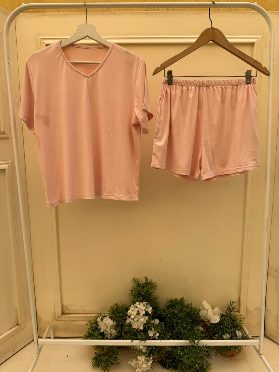 Rose Dusk Shorts Set