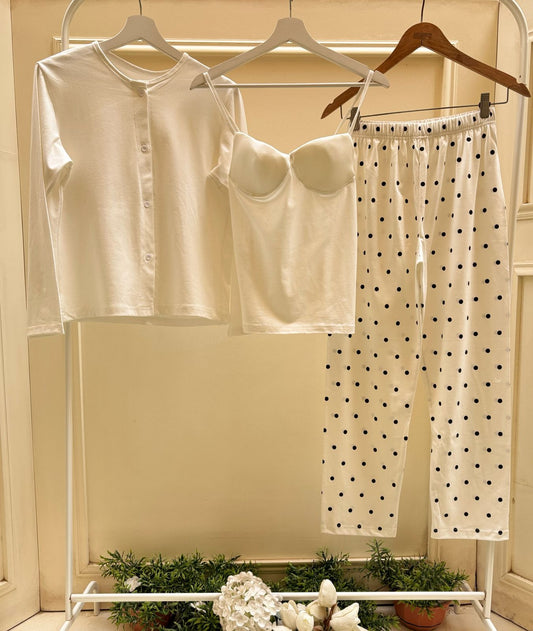 Icy Polka Dots Set