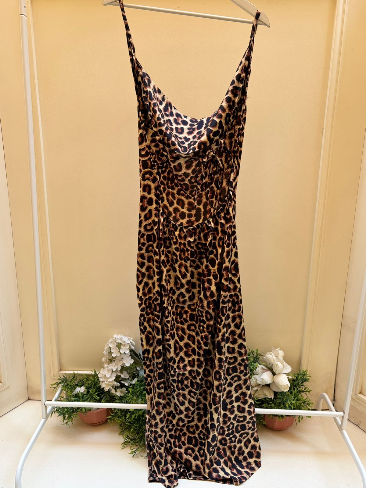 Leopard Straps Dress