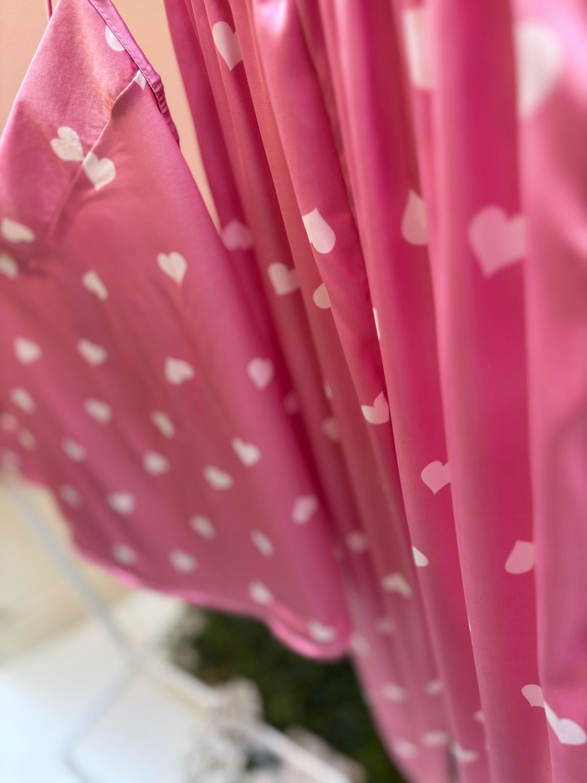 Hearts Satin 3 Pcs Set