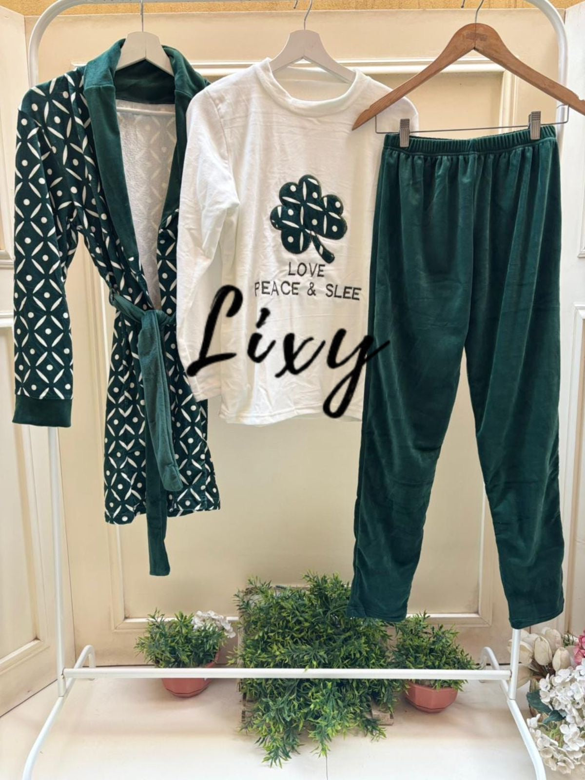 Green Peace & Love Set