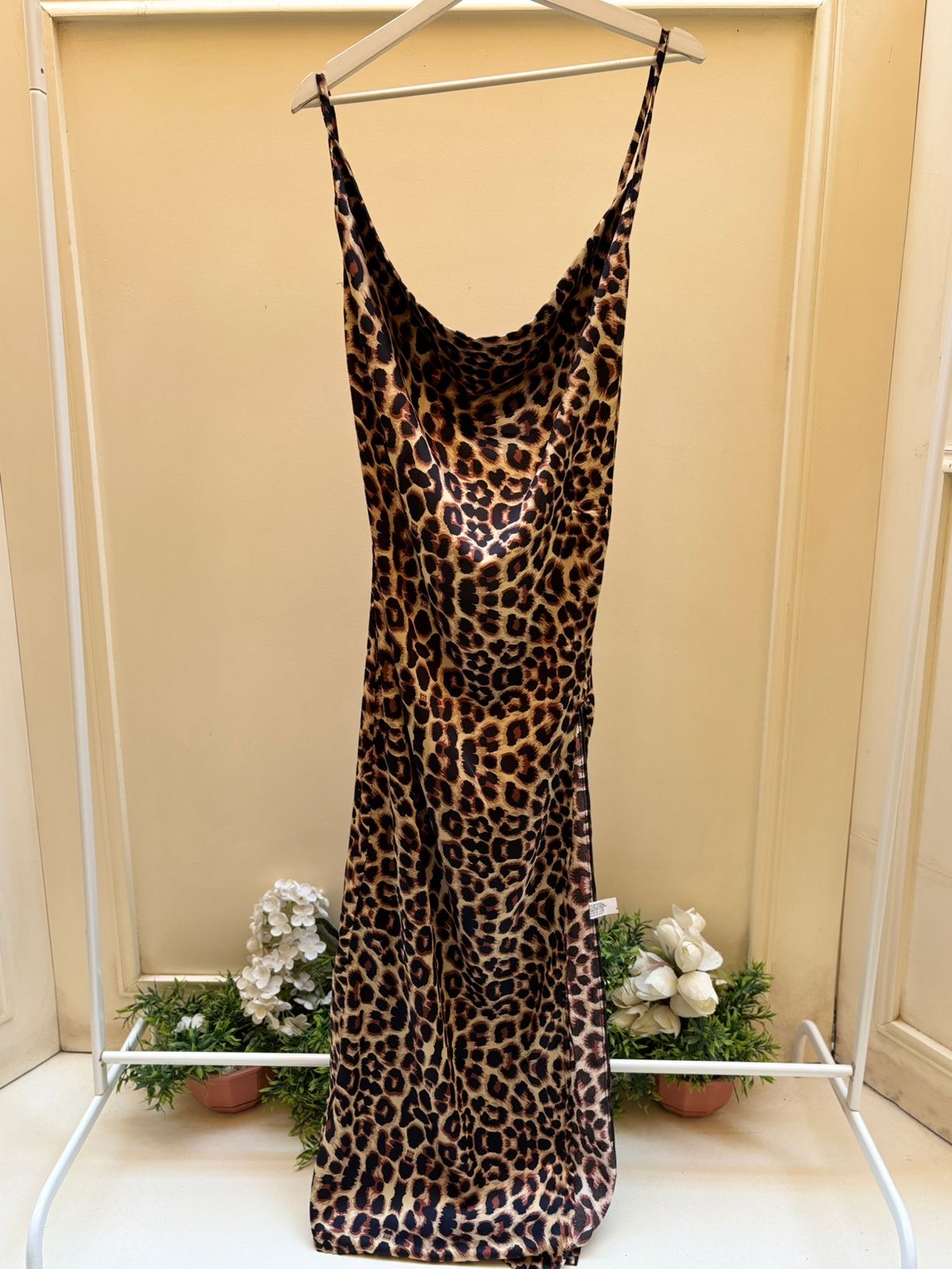 Leopard Straps Dress