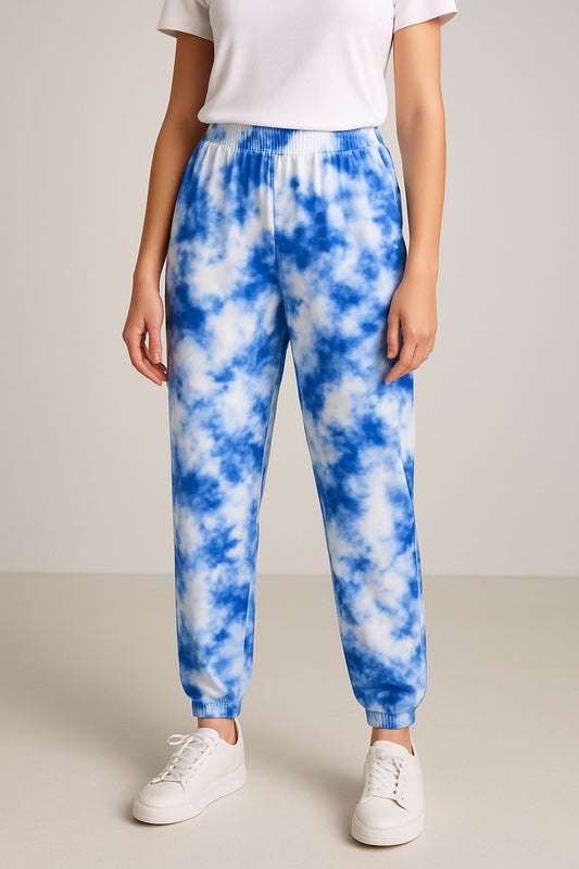 Blue Tiedye Pants