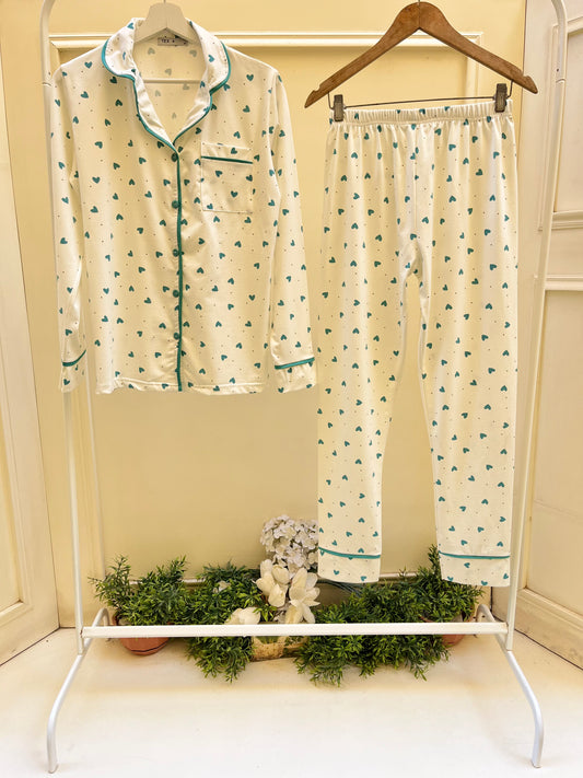 Mint Hearts Set