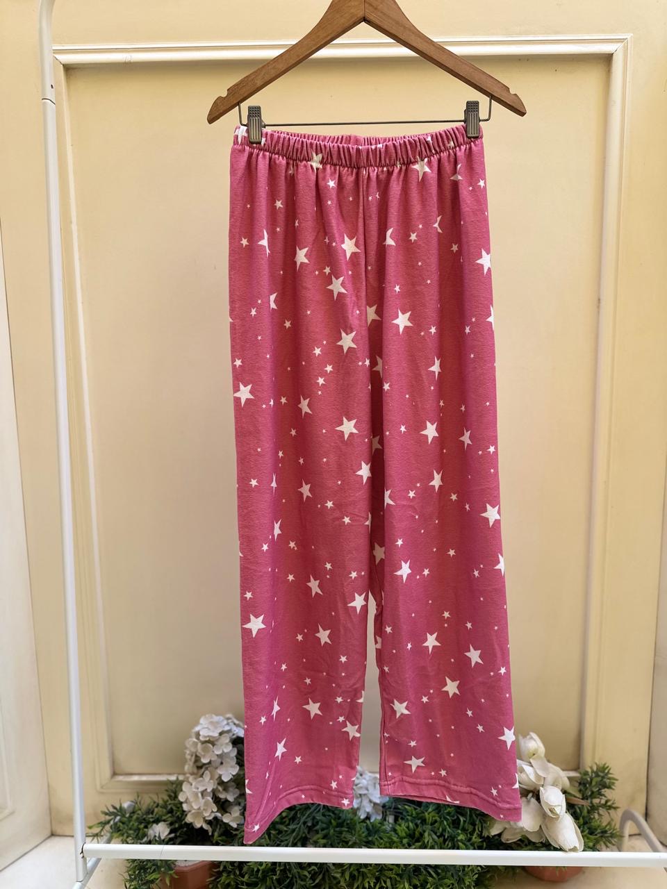 Cashmere Stars Velvet Pants