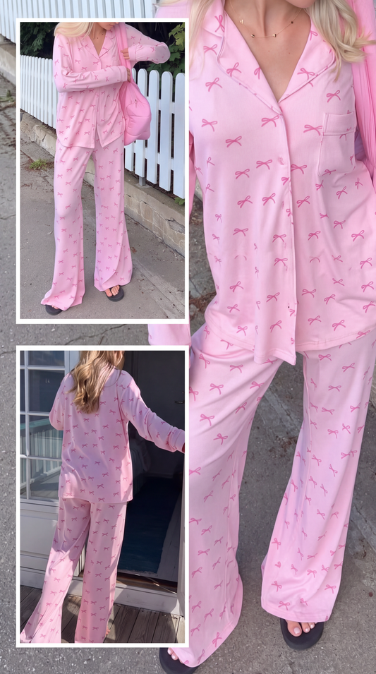 Pink Bow Set
