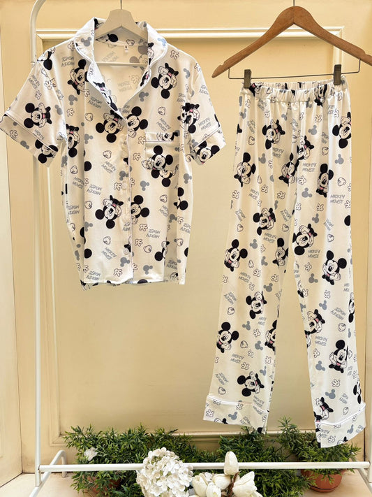 White Mickey Set