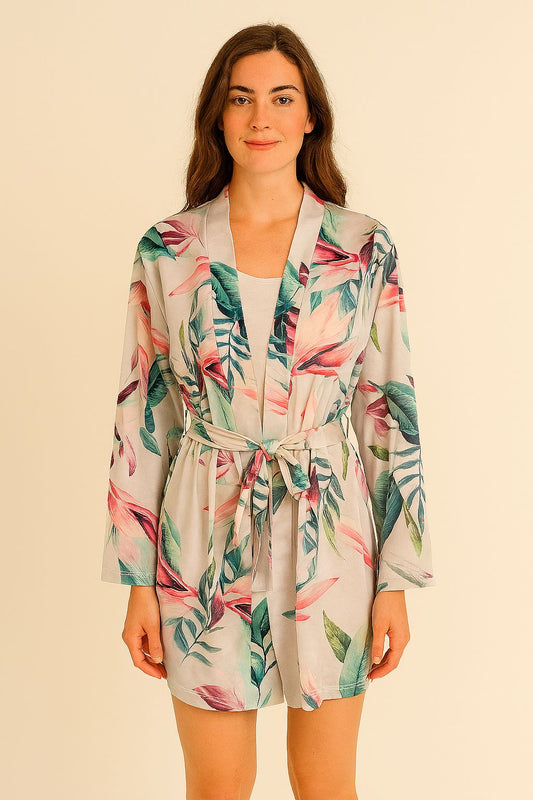 Forest Blush Robe