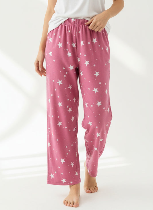 Cashmere Stars Velvet Pants