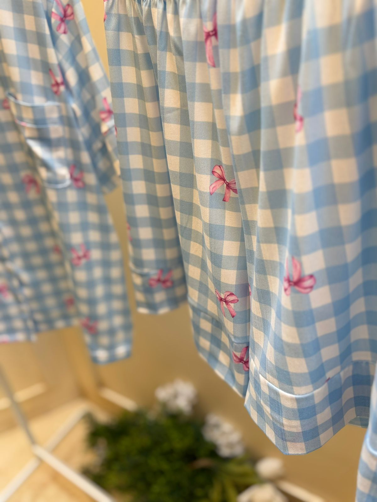 Bluebell Bow Shorts Set