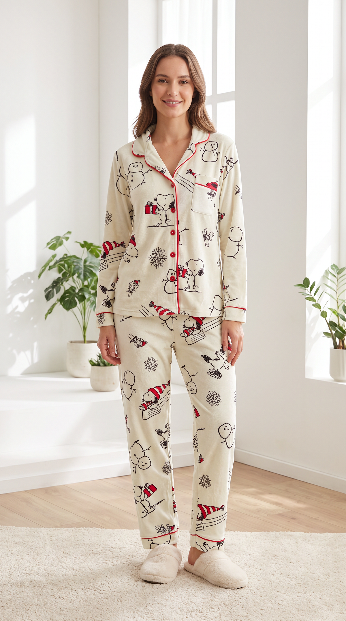 Snoopy Velvet Set