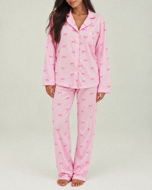 Pink Bow Set