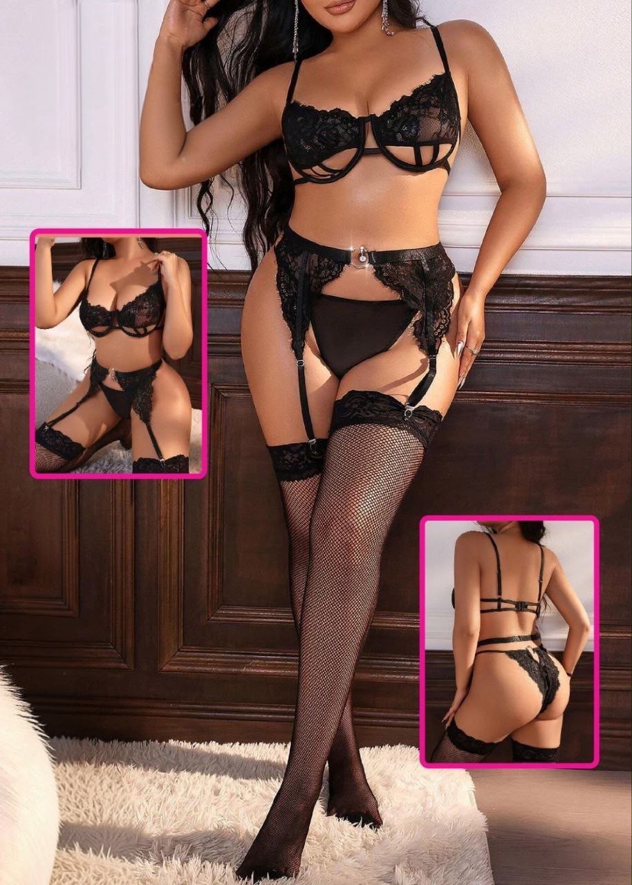 Black Temptation Lingerie