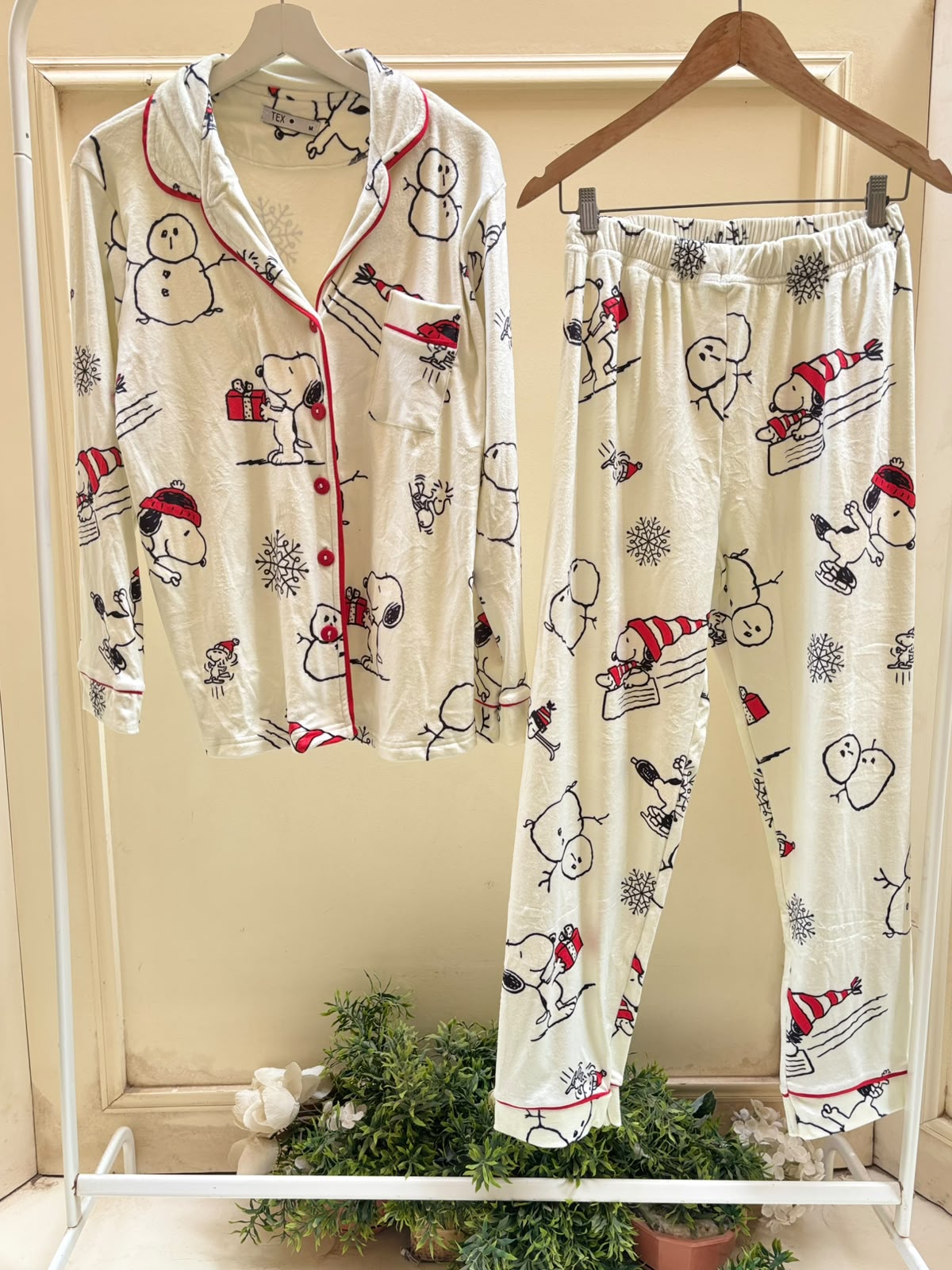 Snoopy Velvet Set