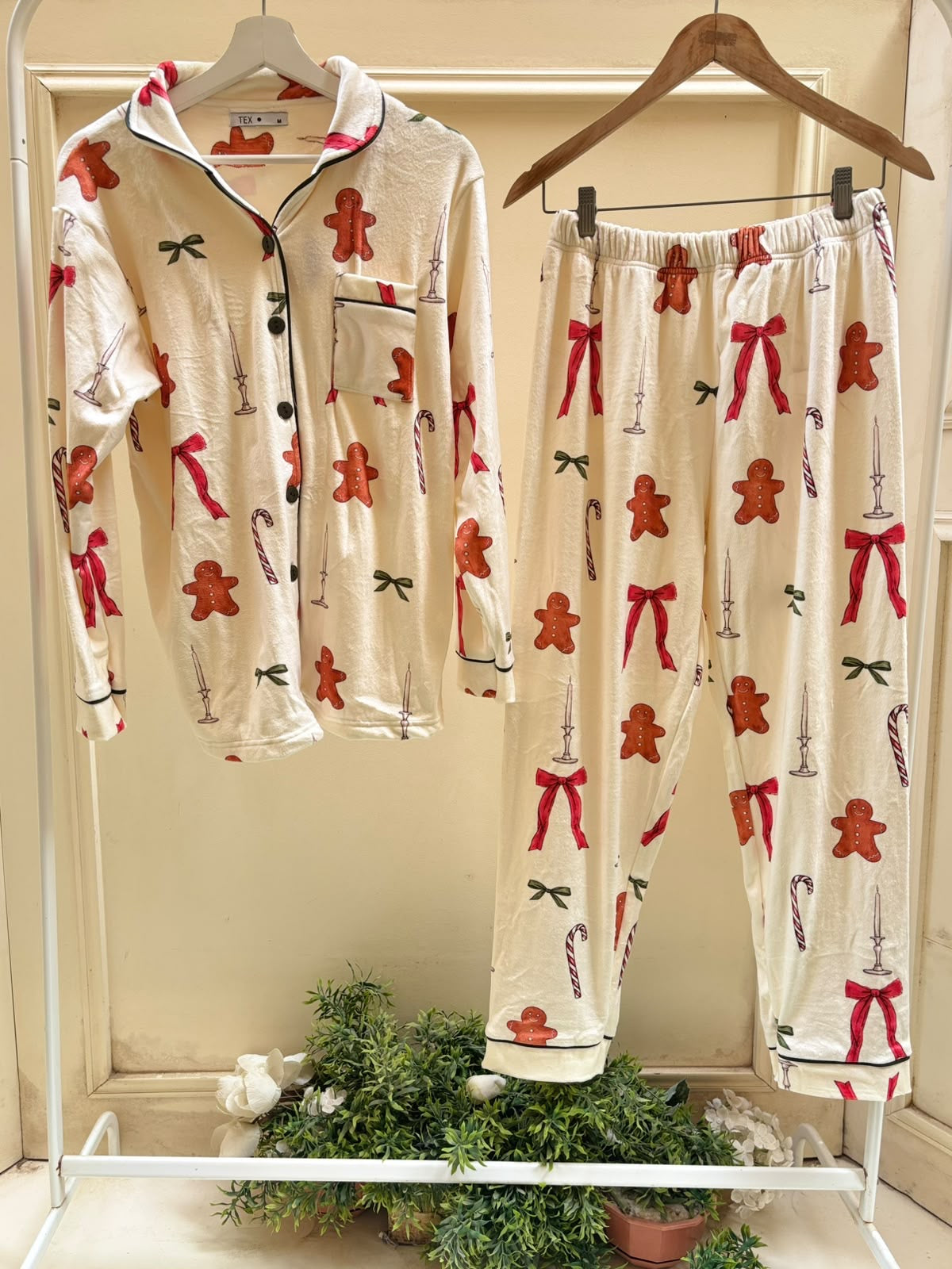 Gingerbread Bow Set